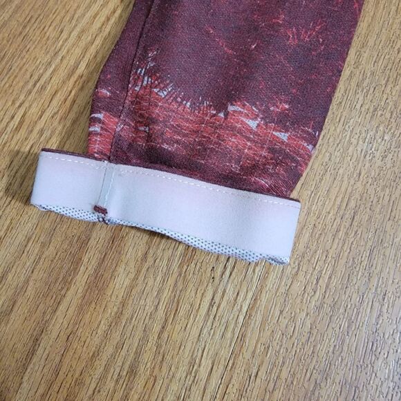 Nike LeBron James Lightweight Warm Up Sweatshirt Jersey Cover Red Silver Men's S - Picture 8 of 8